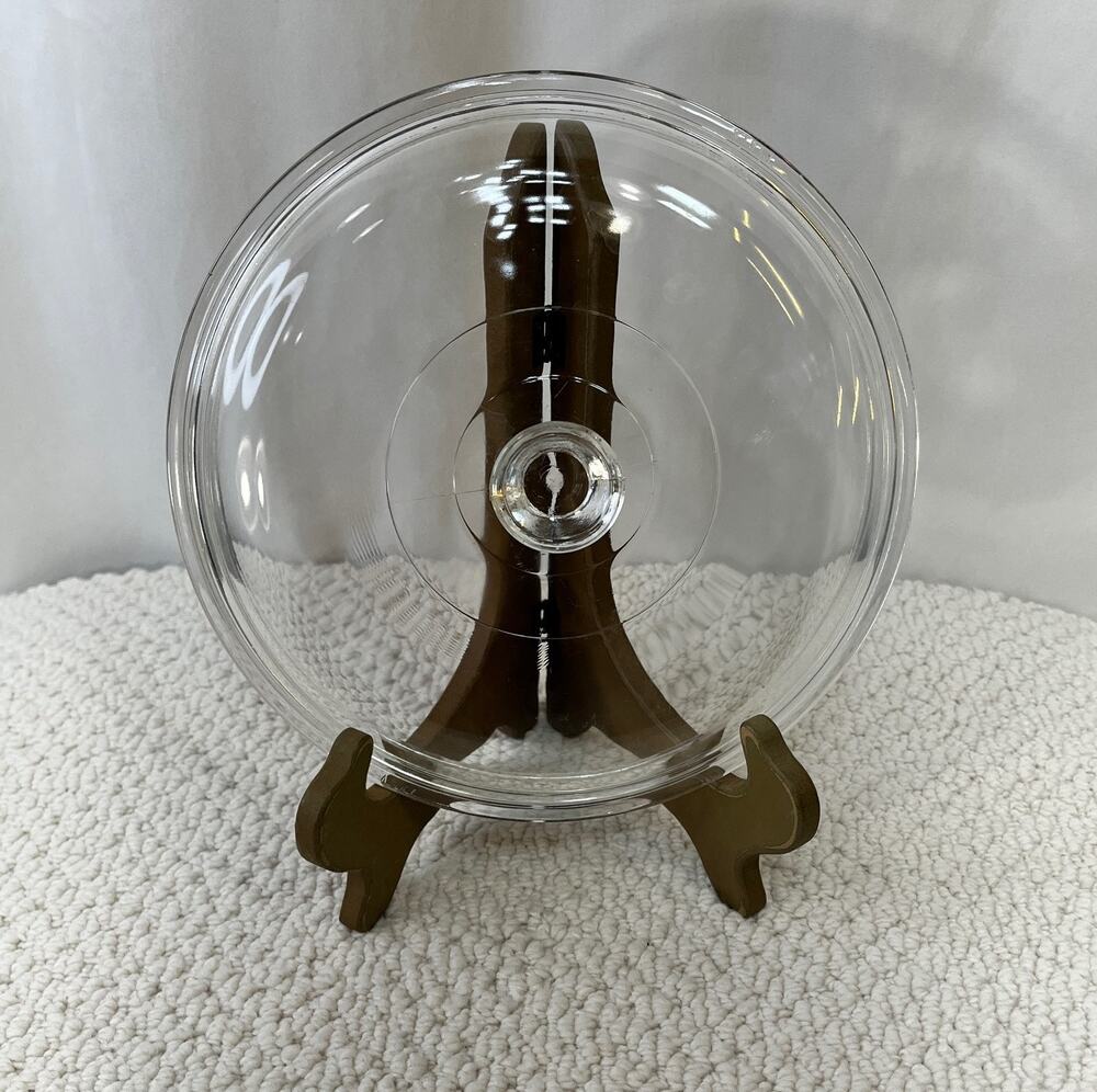 Vintage PYREX Clear Glass 474-C 27 Replacement Lid Only